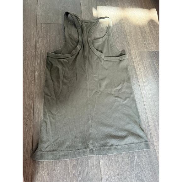 Set Active Racer Back Tank Size Medium Moss Yoga Gym Workout - Picture 2 of 4